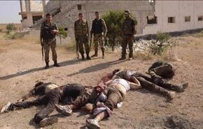 هلاکت ده‌ها تروریست در حمله به خط لوله نفت حماه +فیلم