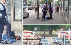 عکس؛ حمله خونین با سلاح سرد در آلمان