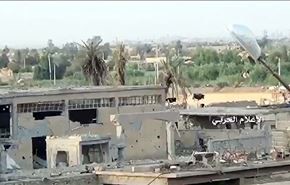 لحظۀ مرگ چندین داعشی بر اثر انفجار تونل +ویدیو