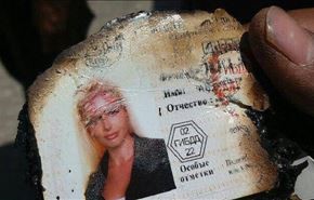 مدارک زن ناشناس روس در بالگرد سرنگون شده