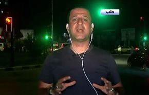 بالفيديو... مراسل العالم من دمشق ينفي اسر اعضاء من حزب الله