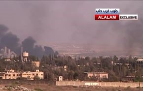 فيديو..آخر أخبار حلب: طائرات بلا طيار تستهدف المسلحين في الراموسة