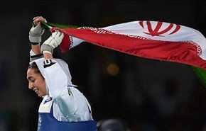 فيديو وصور؛ كيميا علي زاده تحقق لإيران أولى ميدالياتها الأولمبية النسوية