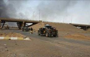 لحظۀ ورود نیروهای عراقی به ناحیه القیاره +عکس