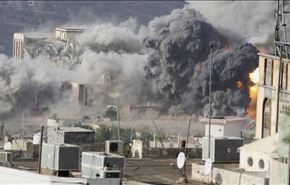 حملۀ گستردۀ سعودی ها به استان های مختلف یمن