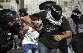 العدو الاسرائيلي يقوم بحملة اعتقالات في غزة والضفة