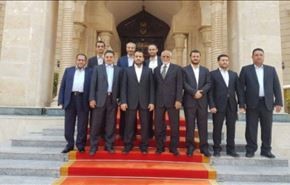 وفد الجمهورية اليمنية يلتقي الرئيس العراقي