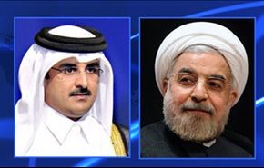 أمير قطر يهاتف الرئيس روحاني..عما تحدث الجانبان؟