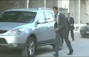 ویدیو: چرا اسد برای نماز عید با خودروی‌ خود تا ‌‌داریا رفت؟