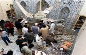 تلفات سنگین حمله انتحاری به مسجدی در پاکستان