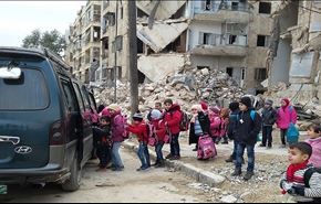 250 ألف طالب في حلب يتوجهون إلى مدارس مدمرة بنسبة 70% +فيديو