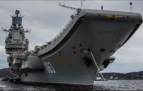 «دریادار کوزنیتسوف» بزرگ به جنگ داعش رفت (تصاویر)