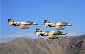 بمباران پایگاه الحریه درموصل توسط جنگنده‌های ایرانی