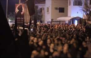 بالصور: الآلاف يواصلون إحياء عاشوراء عند منزل الشيخ عيسى قاسم بالدراز