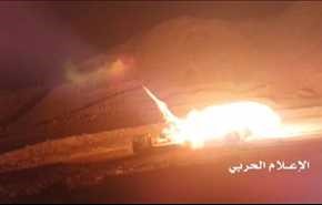 القوات اليمنية تقصف عددا من المواقع السعودية بنجران