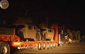 بالفيديو.. آليات الجيش العراقي تتحرك صوب نينوى