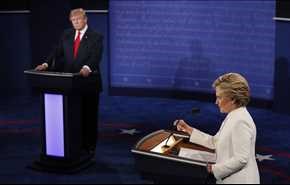 بدء المناظرة الرئاسية الثالثة والاخيرة بين كلينتون وترامب