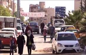 فيديو خاص: شاهد المناطق التي خرج المسلحون منها في ريف دمشق!!