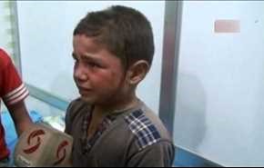 تروریست‌ها انتقام خود را از کودکان حلب گرفتند (ویدیو)