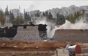 ویدیو؛ کمین مرگبار ارتش سوریه برای تروریست‌ها در حلب