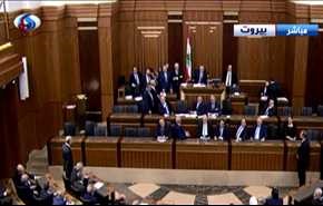 خشم رئیس پارلمان لبنان از تقلب در رأی‌گیری +ویدیو