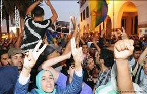 بالفيديو.. احتجاجات تعم المغرب اثر سحق بائع سمك بشاحنة للنفايات