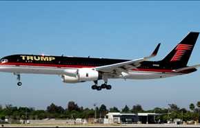 بالفيديو والصور/ طائرة ترامب الخاصة الفخمة..المقصورة من الذهب!