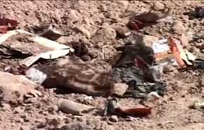 فيديو: العثور على مقبرة في قبر العبد بالموصل تضم انتحاريين وأحزمة ناسفة!!