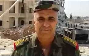 پیام ویدیویی فرماندۀ ارشد سوری به سید حسن نصرالله +زیرنویس