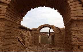 صور تظهر حجم الدمار الذي لحق بمدينة النمرود العراقية التاريخية