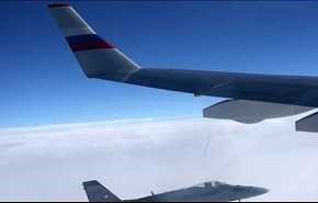 جنگنده‌های سوییسی هواپیمای پوتین را تعقیب کردند