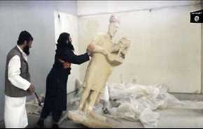 فرار فرمانده داعشی با آثار تاریخی سرقتی از موصل