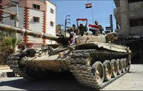 ادامه پیشروی ارتش سوریه در غوطه شرقی دمشق