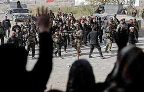 رايات بيضاء وزغاريد في استقبال القوات العراقية بالموصل