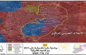 بالخريطة.. 73 % من مساحة أحياء حلب الشرقية بيد الجيش السوري