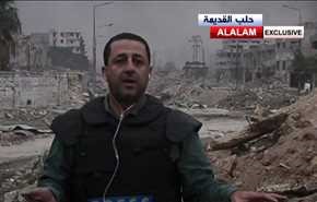فيديو خاص: صور وتفاصيل مباشرة من دوار قاضي عسكر في حلب القديمة