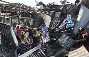 آخرین اطلاعات از کشتار مردم در بازار شهرالقائم عراق+ویدیو
