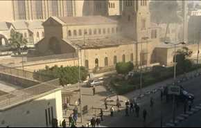 فيديو وصور .. 25 قتيلا بانفجار في محيط  كاتدرائية الأقباط في القاهرة
