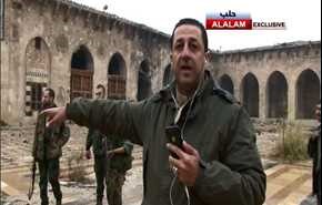 اول تغطية اعلامية تنفرد بها قناة العالم من الجامع الاموي في حلب