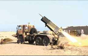 القوة اليمنية تستهدف مواقع الجيش السعودي بالكاتيوشا