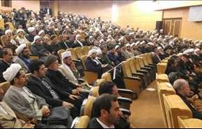 بالصور.. بدء اعمال ملتقى اسبوع الوحدة الاسلامية في كرمانشاه غربي ايران
