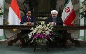 روحاني: تعاون ايران واندونيسيا يخدم الأمن في المنطقة والعالم الاسلامي