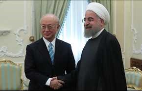روحانی به آمانو: اقدام آمریکا مغایر برجام است