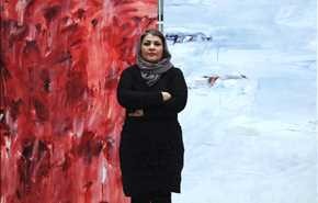 فروش اثر نقاش بانوی  ایرانی در حراج فیلیپس لندن