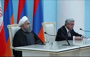 الرئيس روحاني: علينا دعم سوريا والعراق للقضاء على الارهاب