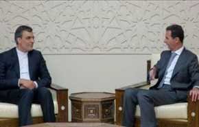 دیدار معاون وزیر خارجه با رئیس جمهور سوریه