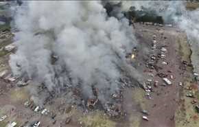 انفجار هولناک در مکزیک +عکس