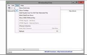 دانلود WirelessKeyView 2.0.5 نرم افزار بازیابی پسورد وایرلس