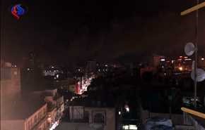 آتش سوزی در یک هتل در کربلا+تصاویر