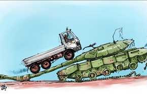 ارتش اشغالگر اسرائیل... | کاریکاتور